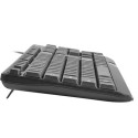 KEYBOARD NATEC TROUT US LAYOUT SLIM BLACK