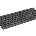 KEYBOARD NATEC TROUT US LAYOUT SLIM BLACK