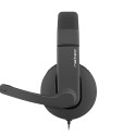 HEADSET NATEC RHEA WITH MICROPHONE BLACK
