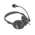 HEADSET NATEC DRONE WITH MICROPHONE BLACK