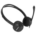 HEADSET NATEC CANARY GO WITH MICROPHONE BLACK