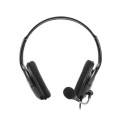 HEADSET NATEC BEAR 2 WITH MICROPHONE BLACK