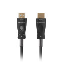 HDMI M/M V2.1 CABLE 30M OPTICAL BLACK AOC LANBERG