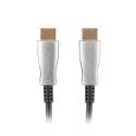 HDMI M/M V2.0 CABLE 50M OPTICAL BLACK AOC LANBERG