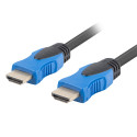 Lanberg kaabel HDMI 2.0 M/M 1m, must (CA-HDMI-20CU-0010-BK)