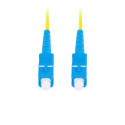 FIBER OPTIC PATCHCORD SM SC/UPC-SC/UPC SIMPLEX 10M LSZH G657A1 3.0MM YELLOW LANBERG