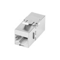 FEED-THRU KEYSTONE CONNECTOR RJ45->RJ45 CAT.5E FTP 90 LANBERG