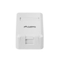 Lanberg moodul Suface-Mount Box for Keystone 1-Port