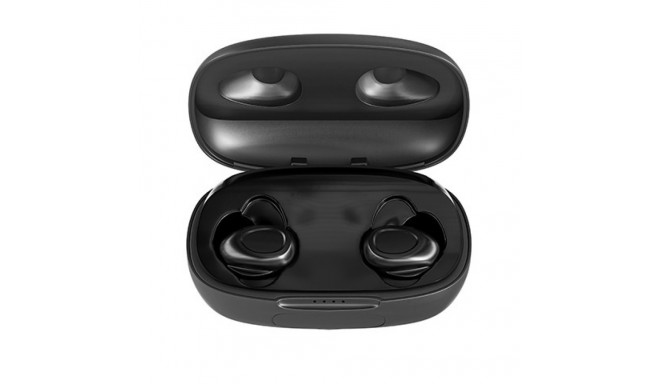 EARPHONES NATEC SOHO TWS WIRELESS MICROPHONE BLACK