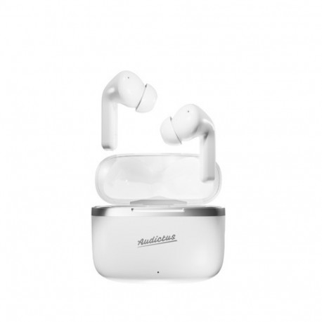 EARPHONES AUDICTUS DOPAMINE ANC BLUETOOTH WIRELESS WITH MICROPHONE WHITE