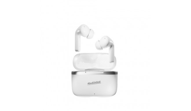 EARPHONES AUDICTUS DOPAMINE ANC BLUETOOTH WIRELESS WITH MICROPHONE WHITE