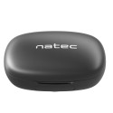 EARPHONES NATEC SOHO TWS WIRELESS MICROPHONE BLACK