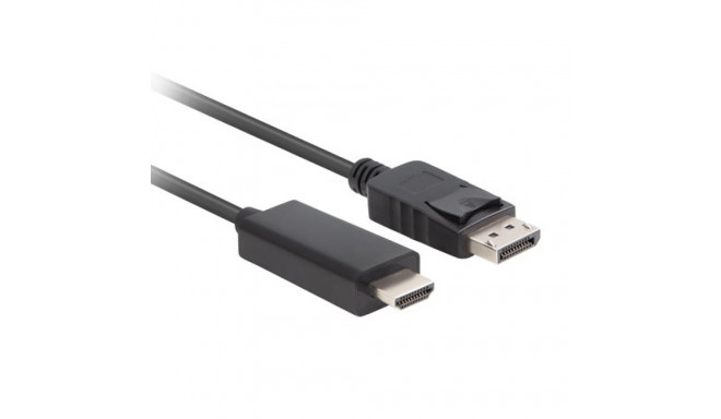 DISPLAYPORT(M) V1.1 ->HDMI(M) CABLE 1.8M BLACK LANBERG