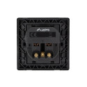 AC WALL SOCKET 230V WITH 2 USB PORT 2.1A, FRENCH SOCKET BLACK LANBERG