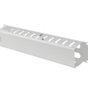 19" CABLE MANAGMEMENT METAL 2U TYPE A GREY LANBERG