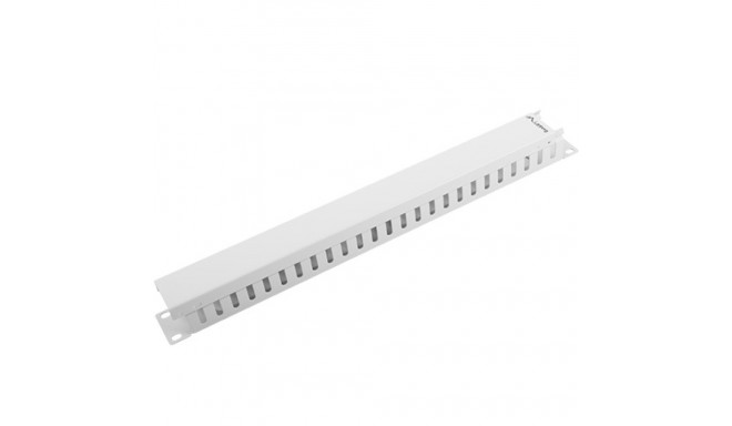 Lanberg kaablihalduspaneel 19" TYPE A 1U, hall