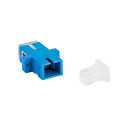 FIBER OPTIC ADAPTER SM SC/UPC SIMPLEX TRANSPARENT LANBERG FIBER OPTIC ADAPTER SM SC/UPC SIMPLEX TRANSPARENT LANBERG