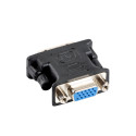 Lanberg adapter DVI-I - VGA, must (AD-0012-BK)