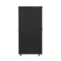 RACK CABINET 19" FREE-STANDING 42U/800X1200 (FLAT PACK) WITH MESH DOOR LCD BLACK LANBERG V2