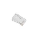 RJ45 CAT.5E UTP PLUG 8P8C PASS THROUGH TYPE (100PCS) LANBERG