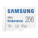 SAMSUNG PRO Endurance microSD Class10 256GB incl adapter R100/W30 up to 140160 hours