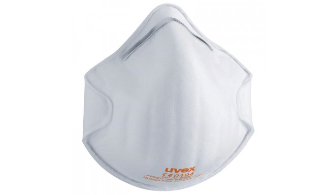 Face mask silv-Air classic 2200 FFP 2, preformed mask without valve, white, 3 pcs retail pack