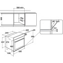 Integreeritav ahi Whirlpool W9OM24S1PBSS