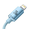 Baseus Type-C - Lightning cable Crystal Shine Series Lightning Fast Charging Power Delivery 20W 1,2m