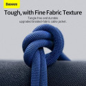 Baseus Type-C - Lightning cable, Crystal Shine Series Fast Charging Data Cable 20W 1.2m Blue (CAJY00