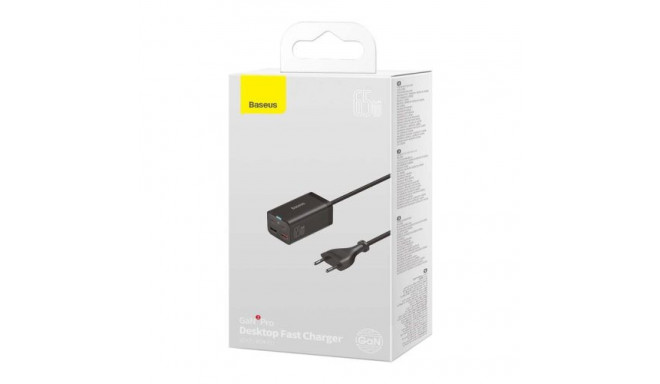 Baseus Travel Charger GaN3 Pro Quick wall charger C+C+U, PD3.0, QC4.0 +, AFC, FCP, SCP, PPS, MTK, (w
