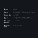Baseus Travel Charger GaN3 Pro Quick wall charger C+C+U, PD3.0, QC4.0 +, AFC, FCP, SCP, PPS, MTK, (w