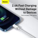 Baseus Lightning Superior Series cable, Fast Charging, Data 2.4A, 1m White (CALYS-A02)