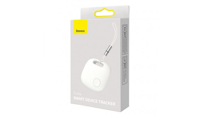 Baseus Home Intelligent T2 Pro Keychain Wireless Key and Other Object Finder BT 5.0 White (FMTP00000