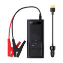 Baseus Car Power Inverter IGBT 300W/ 220V (C+U + Dual EU plug) with 12V clamp cables (0.40m) and Cig