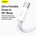 Baseus Type-C Superior series fast charging data cable 66W (11V/6A) 1m White (CATYS-02)