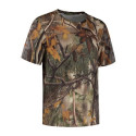 Stealth Gear T-shirt Short Sleeve Camo Forest Print size L