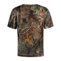 Stealth Gear T-shirt Short Sleeve Camo Forest Print size XL