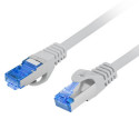 PATCHCORD CAT.6A S/FTP LSZH CCA 0.25M GREY FLUKE PASSED LANBERG