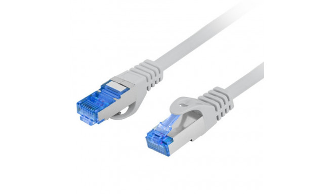 PATCHCORD CAT.6A S/FTP LSZH CCA 0.25M GREY FLUKE PASSED LANBERG