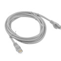 PATCHCORD CAT.6 FTP 2M GREY FLUKE PASSED LANBERG