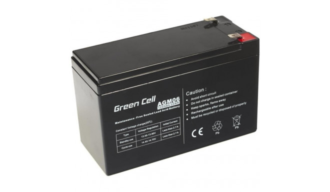 "Green Cell Ersatzbatterie AGM06 12V/9Ah"