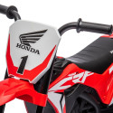 Jeździk na akumulator MOTOCYKL ELEKTRO HONDA CRF450 trójkołowa elektryczny czerwony