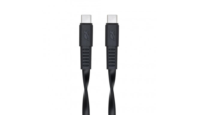 CABLE USB-C TO USB-C 1.2M/BLACK PS6005 BK12 RIVACASE