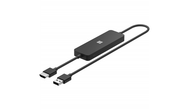 Microsoft juhtmevaba monitori adapter USB-A - HDMI MS 4K, must