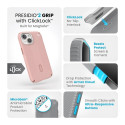 Speck Presidio2 Grip ClickLock & MagSafe - Case for iPhone 15 / iPhone 14 / iPhone 13 (Dahlia Pink/R