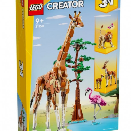 LEGO Creator 31150 metsikud safariloomad