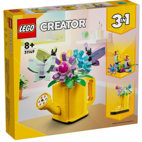 Blocks Creator 31149 Flowers in Watering Can