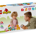 Klocki DUPLO 10412 Pociąg ze zwierzątkami