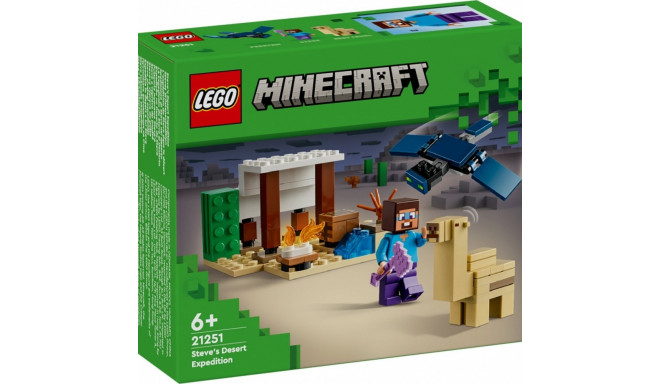 LEGO Minecraft 21251 Steves Desert Expedition