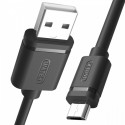 USB - microUSB CABLE 2.0 2M, M/M; Y-C455GBK
